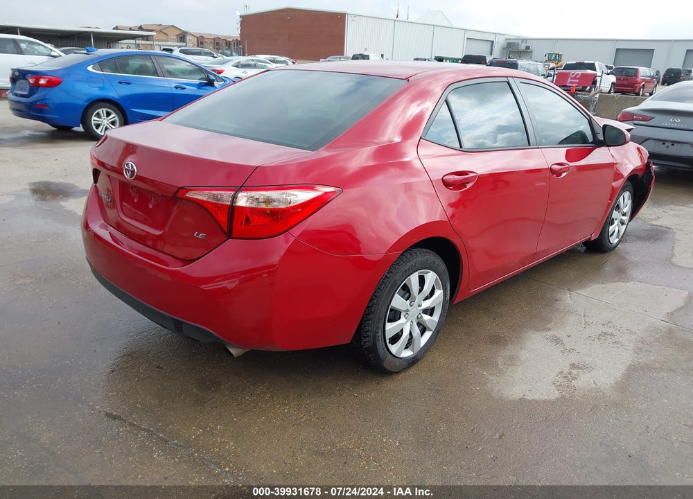 2017 TOYOTA COROLLA LE VIN: 5YFBURHE1HP660664