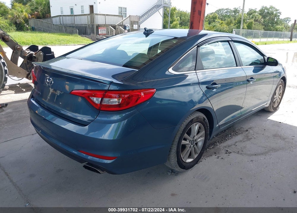 2017 HYUNDAI SONATA SE VIN: 5NPE24AF6HH437848