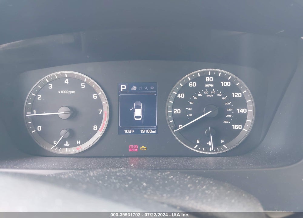 2017 HYUNDAI SONATA SE VIN: 5NPE24AF6HH437848