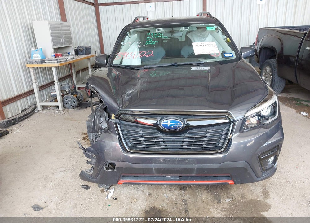 2021 SUBARU FORESTER SPORT VIN: JF2SKARCXMH461530