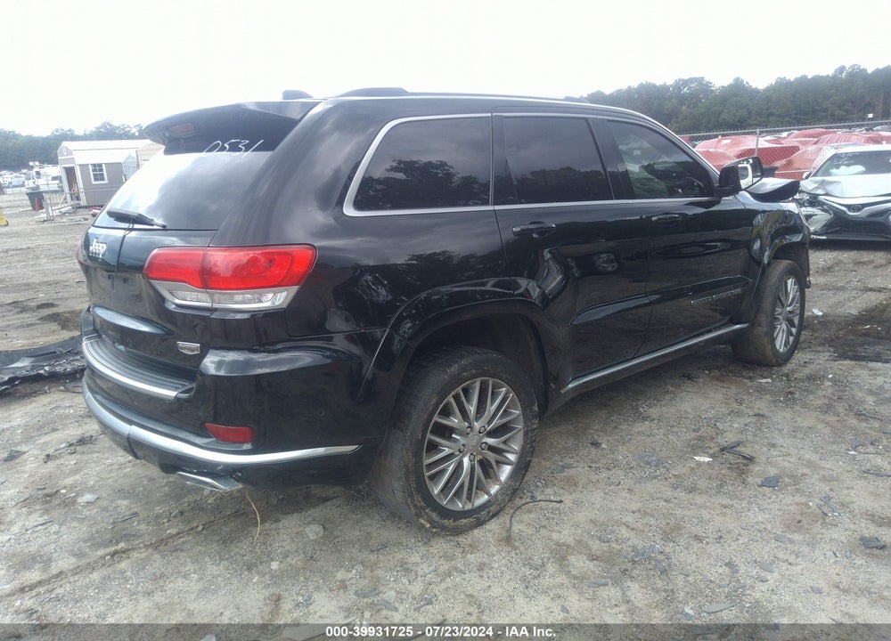 2018 JEEP GRAND CHEROKEE SUMMIT 4X4 VIN: 1C4RJFJG6JC200531
