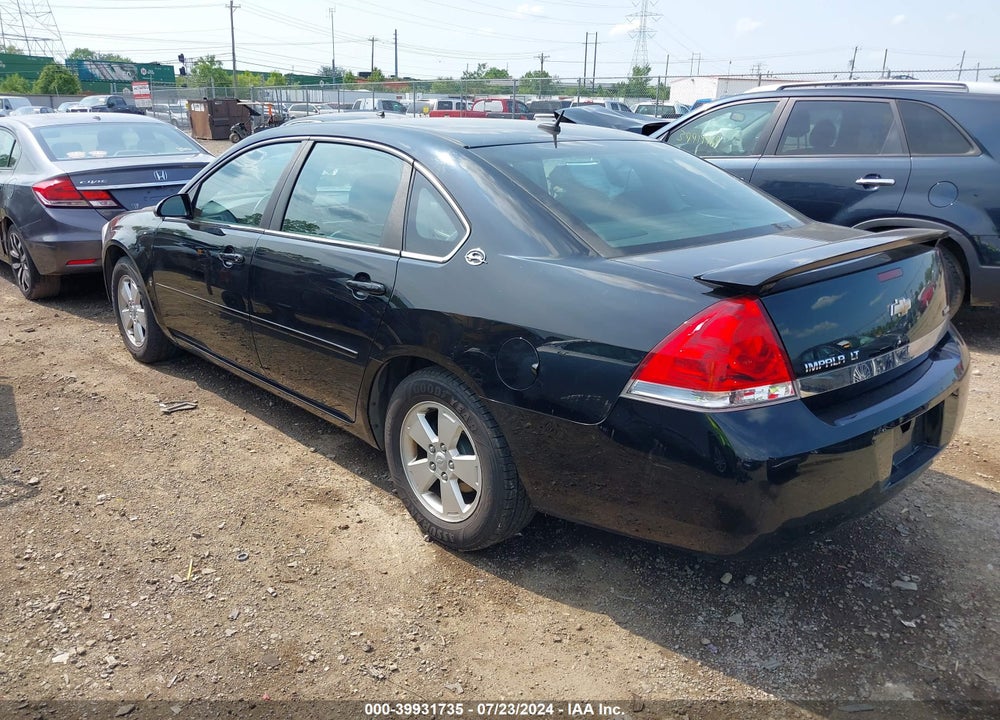 2008 CHEVROLET IMPALA LT VIN: 2G1WT58K081269676