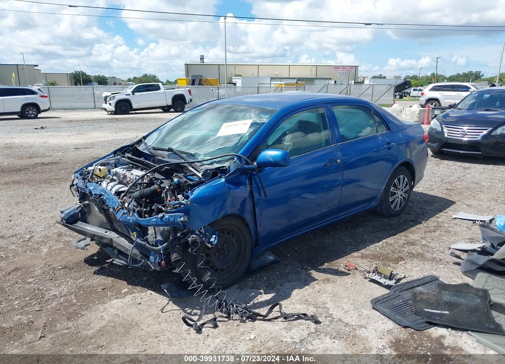 2009 TOYOTA COROLLA LE VIN: 1NXBU40E99Z094655