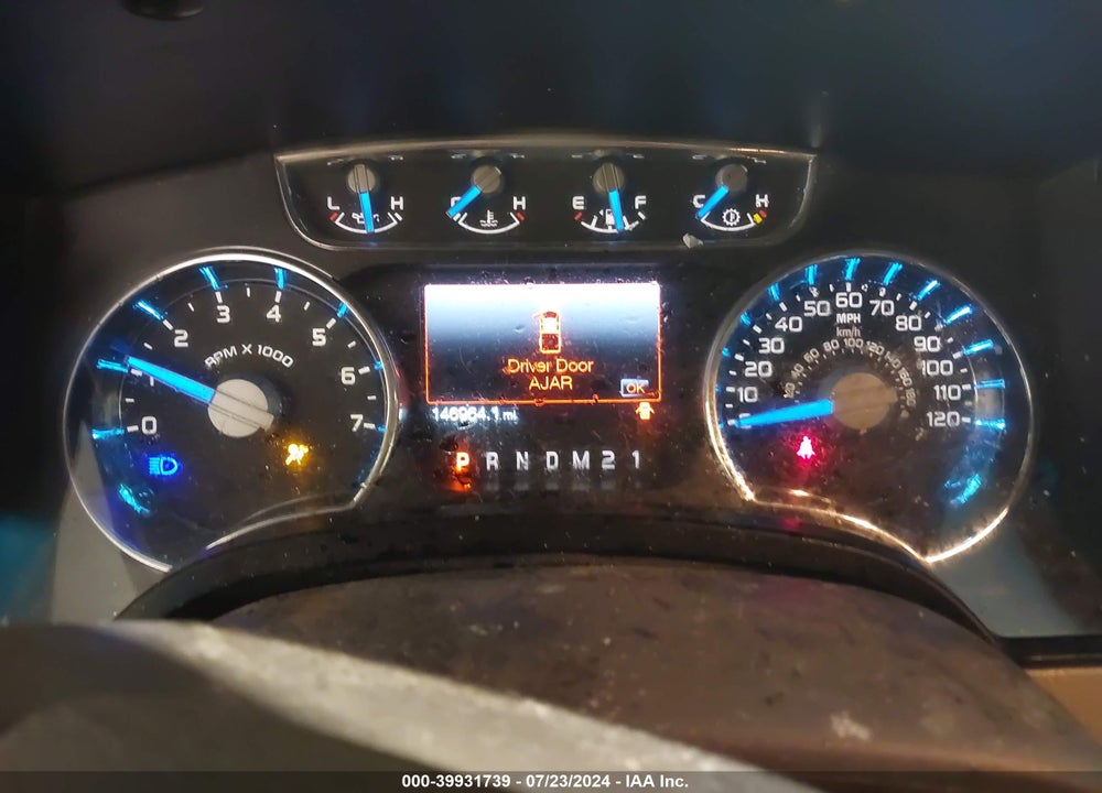 2013 FORD F-150 LARIAT VIN: 1FTFW1ET0DKE93397