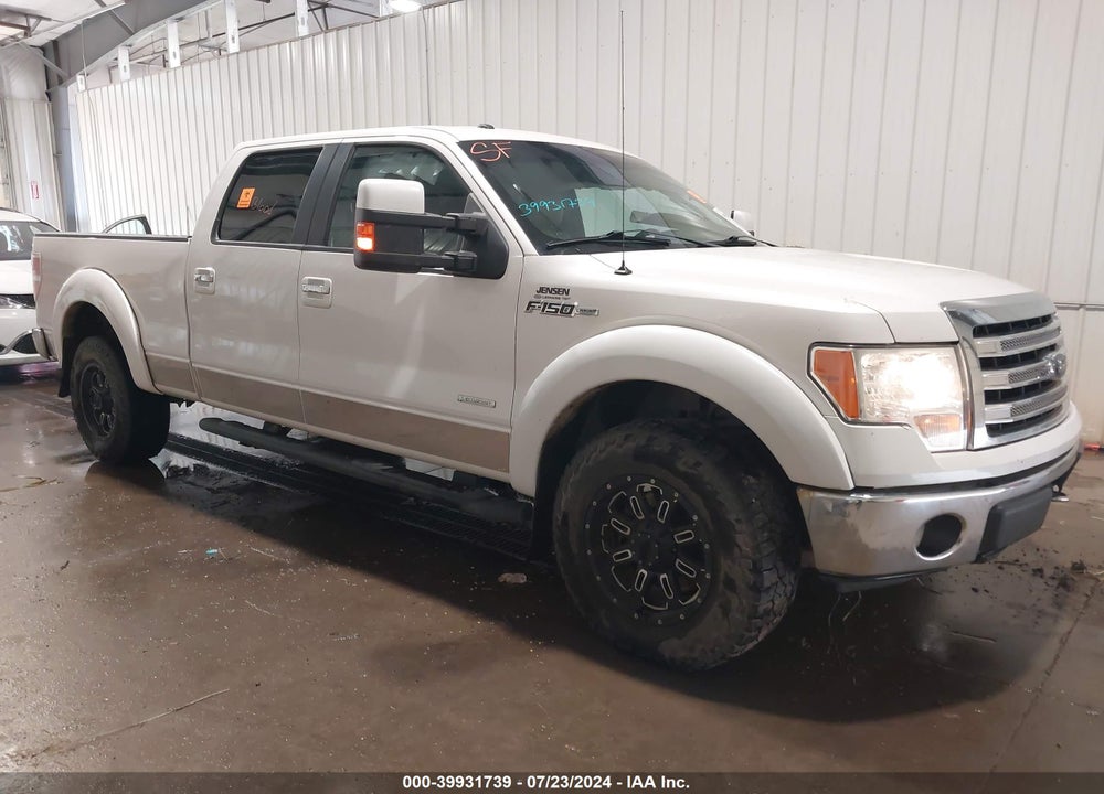 2013 FORD F-150 LARIAT VIN: 1FTFW1ET0DKE93397