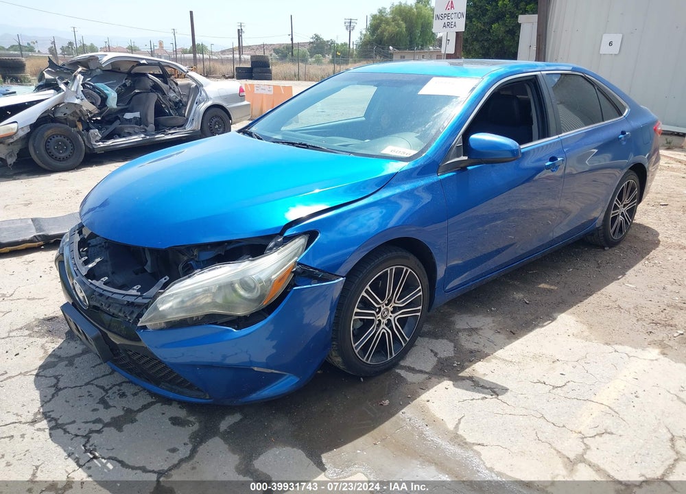 2016 TOYOTA CAMRY SE VIN: 4T1BF1FK4GU559975