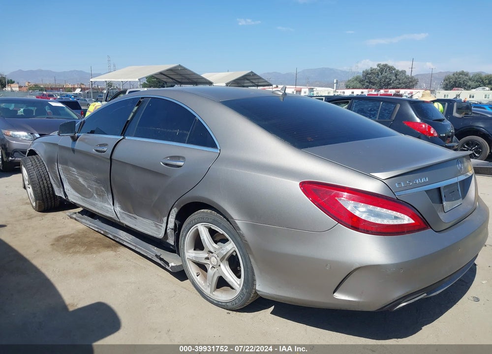 2015 MERCEDES-BENZ CLS 400 VIN: WDDLJ6FB6FA152413
