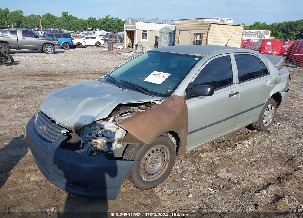2003 TOYOTA COROLLA CE VIN: JTDBR32E130049432
