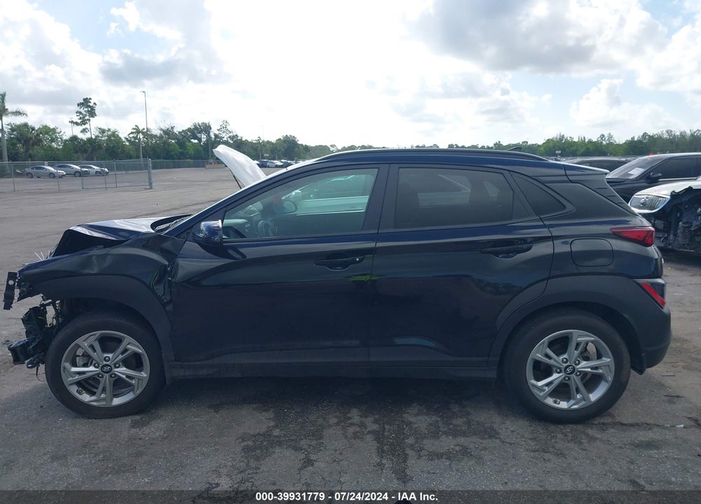 2022 HYUNDAI KONA SEL VIN: KM8K62AB7NU824575