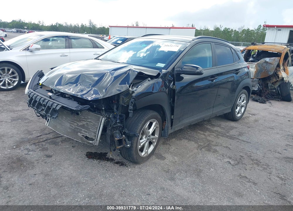 2022 HYUNDAI KONA SEL VIN: KM8K62AB7NU824575