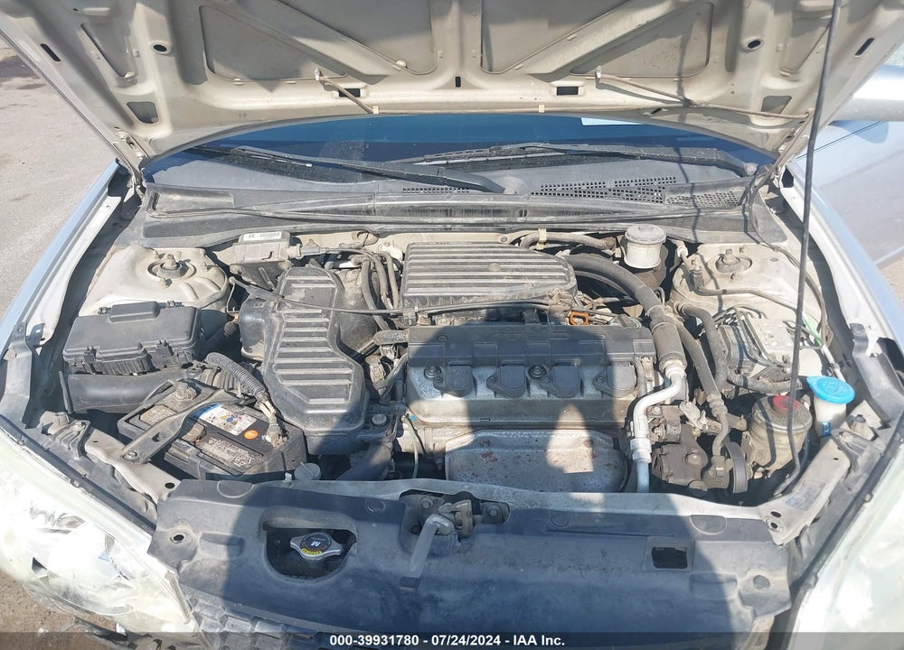 2004 HONDA CIVIC EX VIN: 1HGEM22994L052590