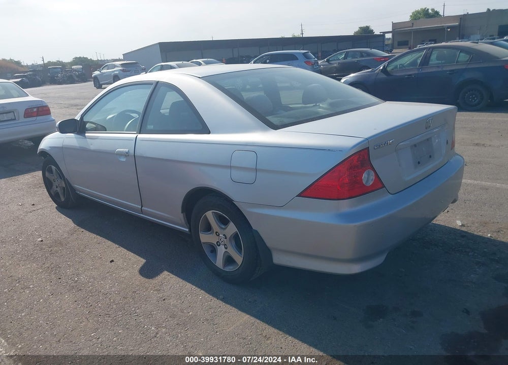 2004 HONDA CIVIC EX VIN: 1HGEM22994L052590
