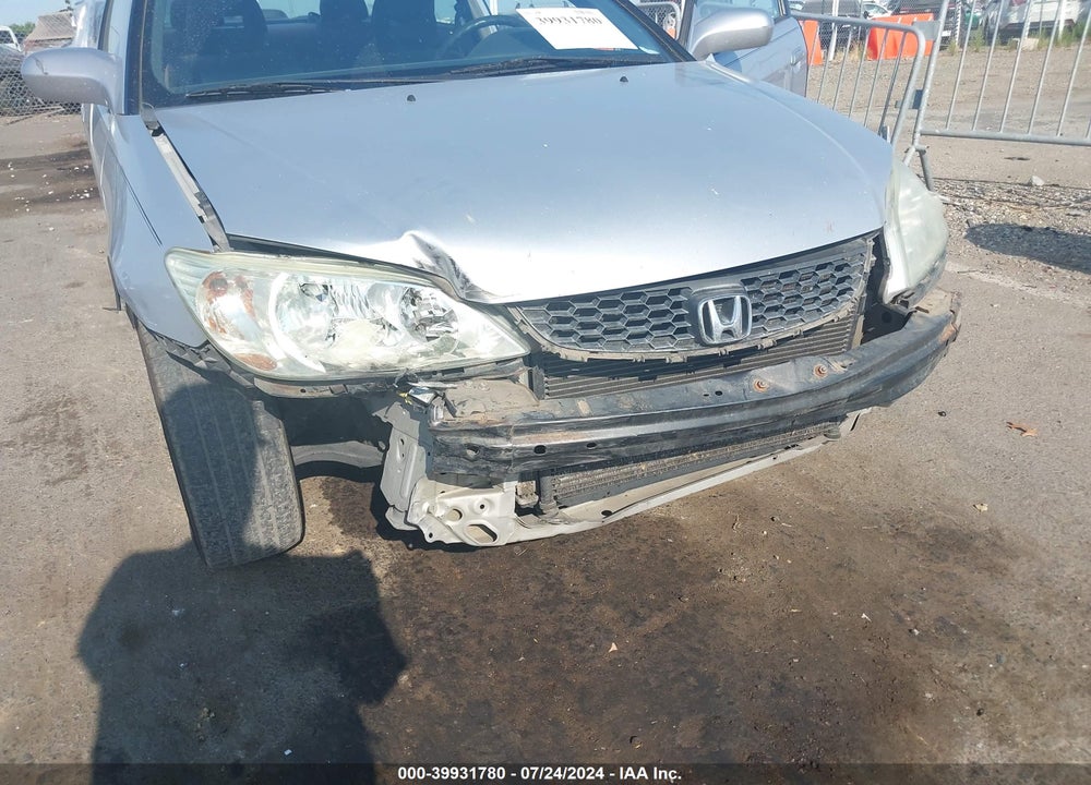 2004 HONDA CIVIC EX VIN: 1HGEM22994L052590