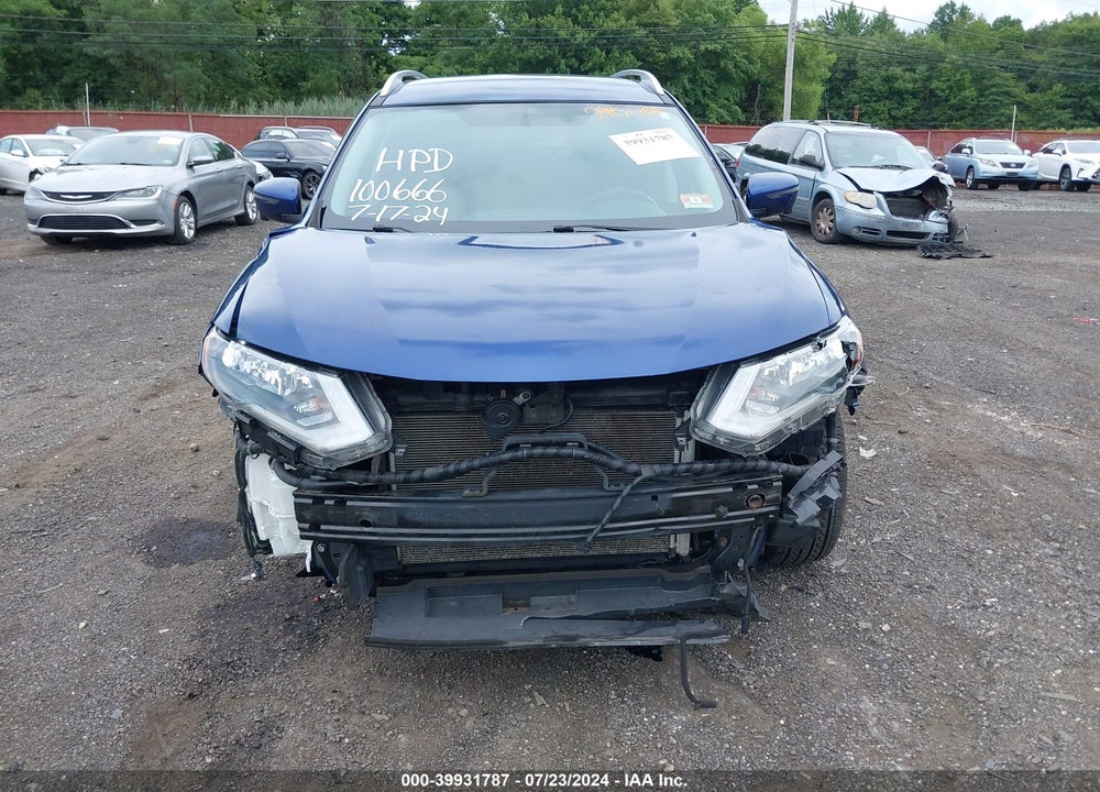 2017 NISSAN ROGUE SV VIN: JN8AT2MV2HW010376