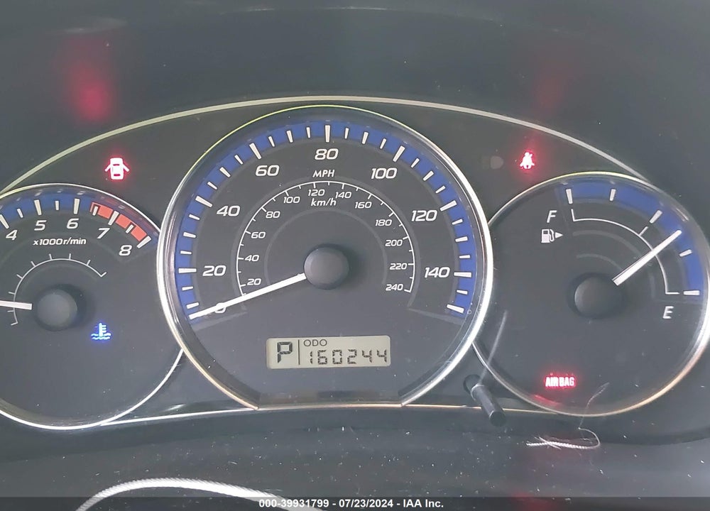 2011 SUBARU FORESTER 2.5X VIN: JF2SHABC2BH750925