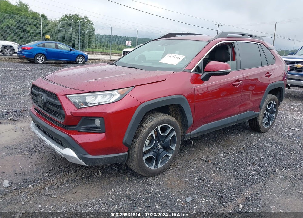 2019 TOYOTA RAV4 ADVENTURE VIN: 2T3J1RFV5KW043577