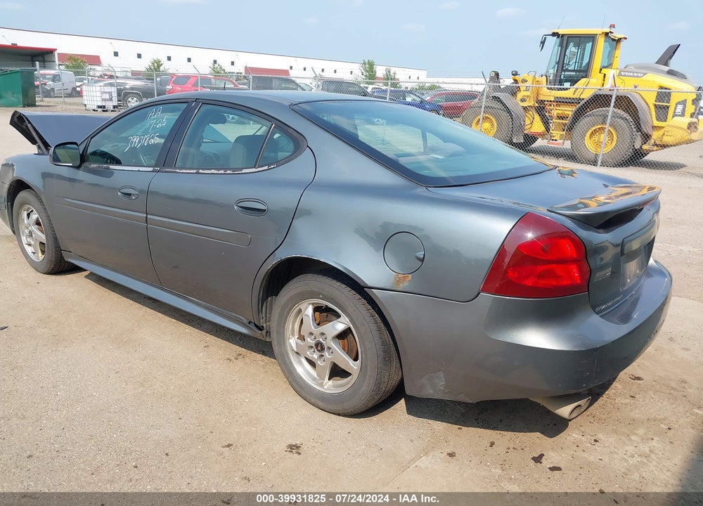 2005 PONTIAC GRAND PRIX GT VIN: 2G2WS522451125244