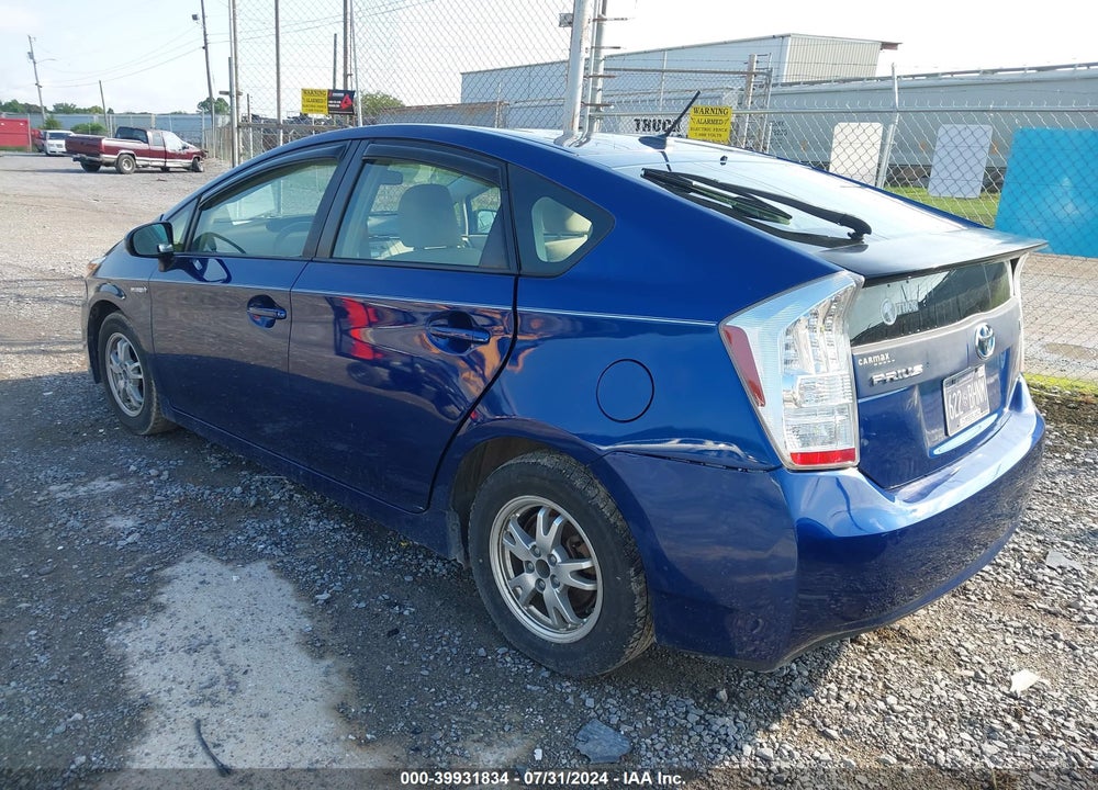 2010 TOYOTA PRIUS II VIN: JTDKN3DU5A0007214