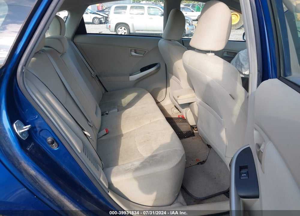 2010 TOYOTA PRIUS II VIN: JTDKN3DU5A0007214