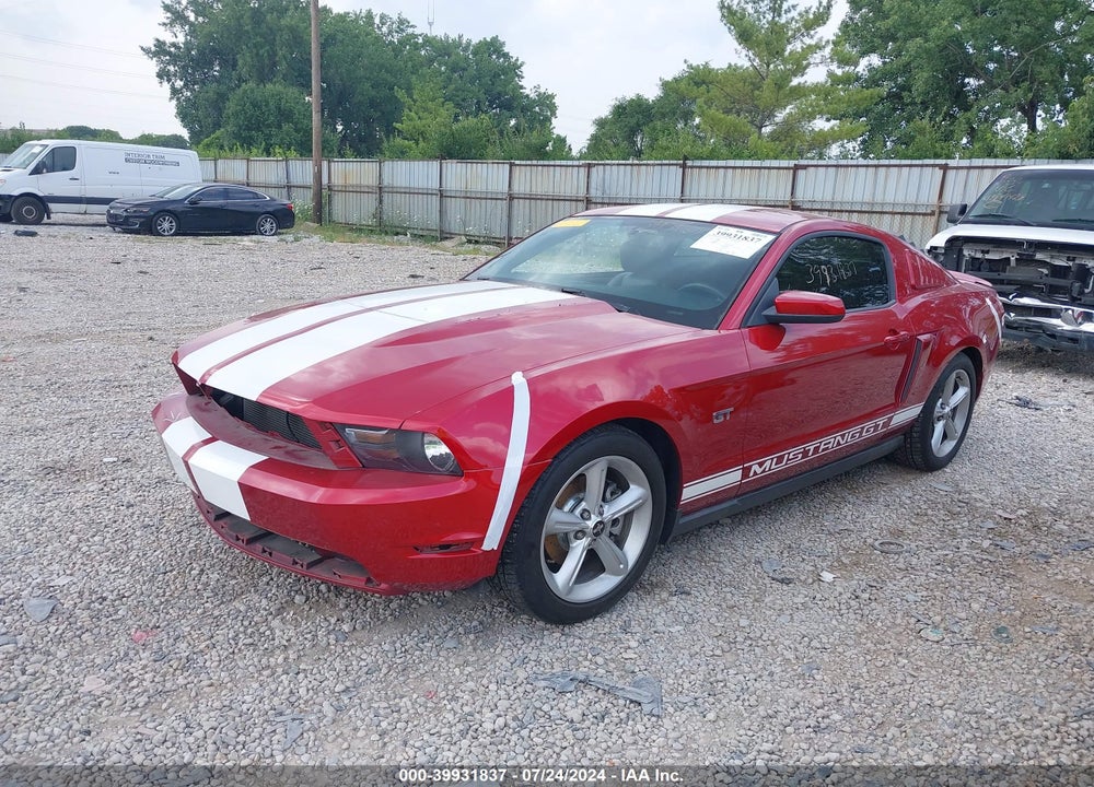 2010 FORD MUSTANG GT/GT PREMIUM VIN: 1ZVBP8CH3A5100616