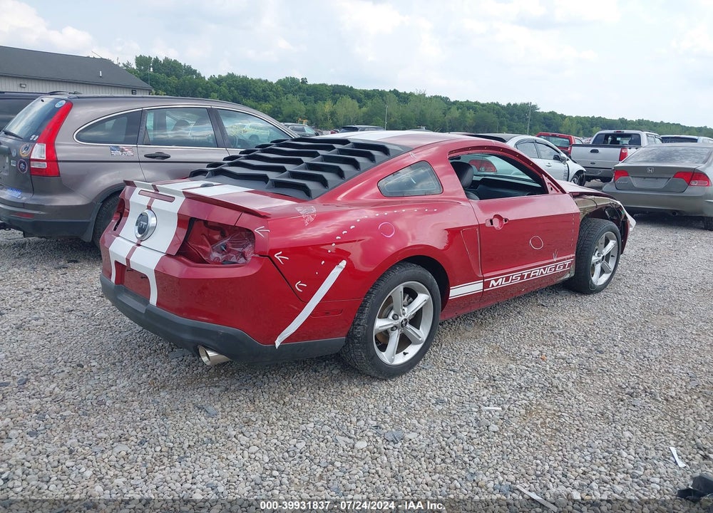 2010 FORD MUSTANG GT/GT PREMIUM VIN: 1ZVBP8CH3A5100616