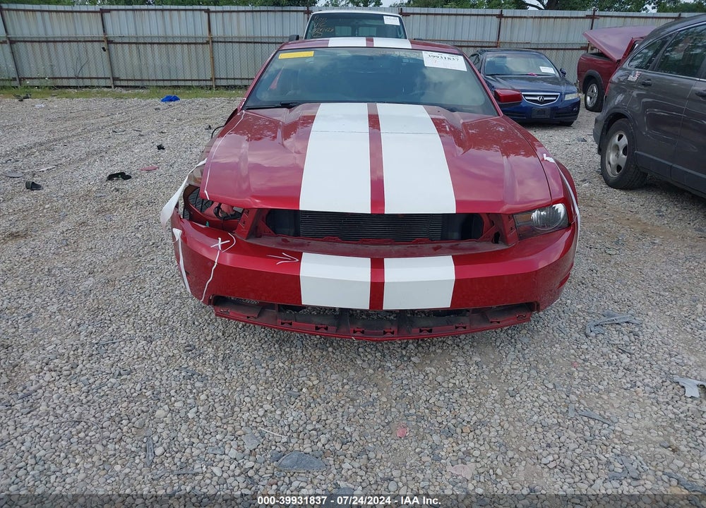2010 FORD MUSTANG GT/GT PREMIUM VIN: 1ZVBP8CH3A5100616