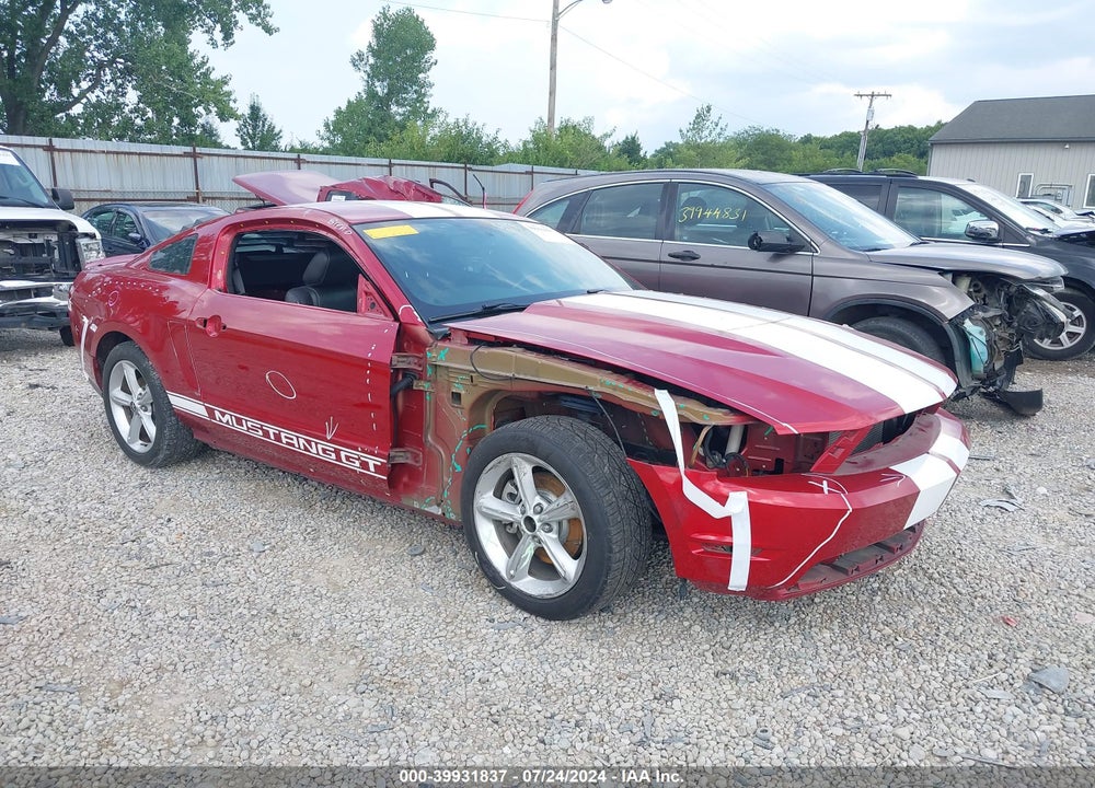 2010 FORD MUSTANG GT/GT PREMIUM VIN: 1ZVBP8CH3A5100616