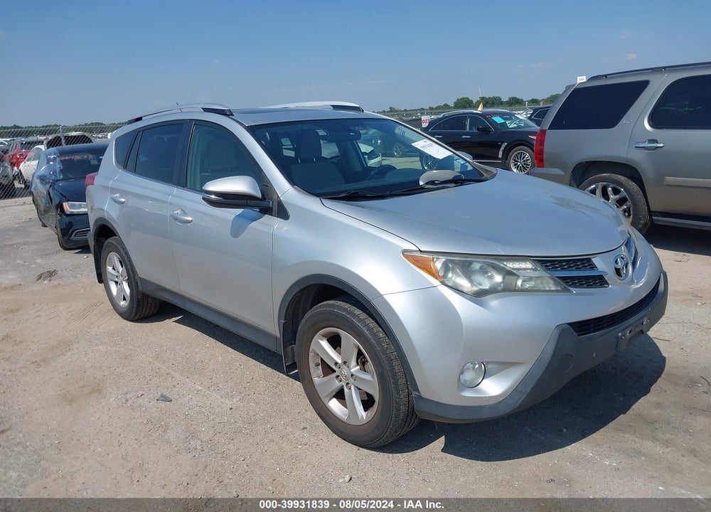 2014 TOYOTA RAV4 XLE VIN: JTMRFREV1ED057693