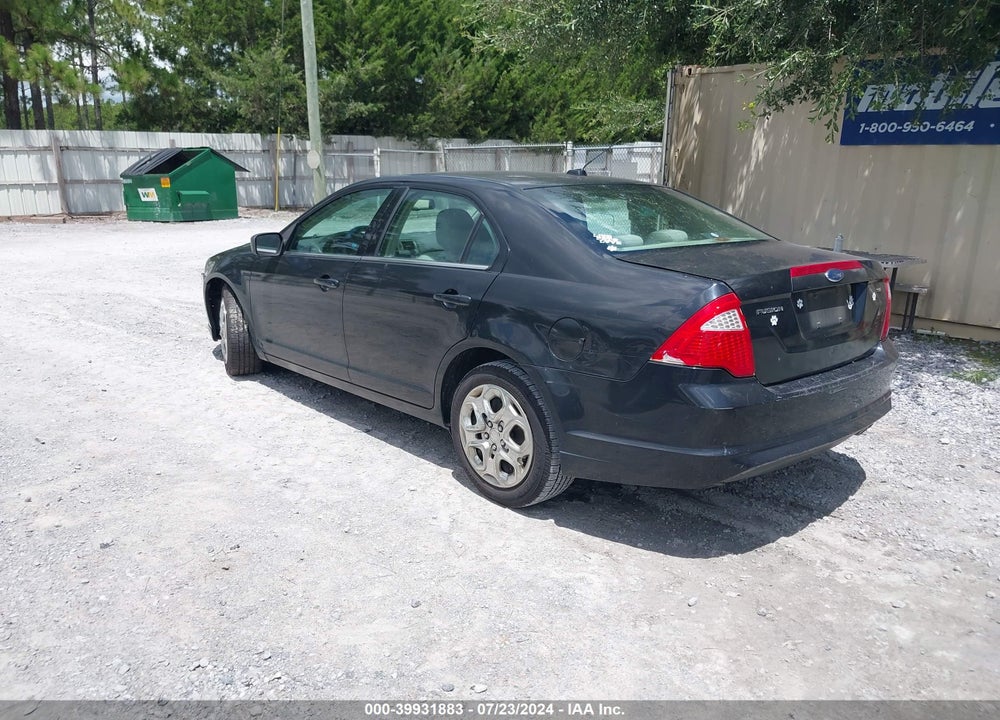2010 FORD FUSION SE VIN: 3FAHP0HA6AR105564