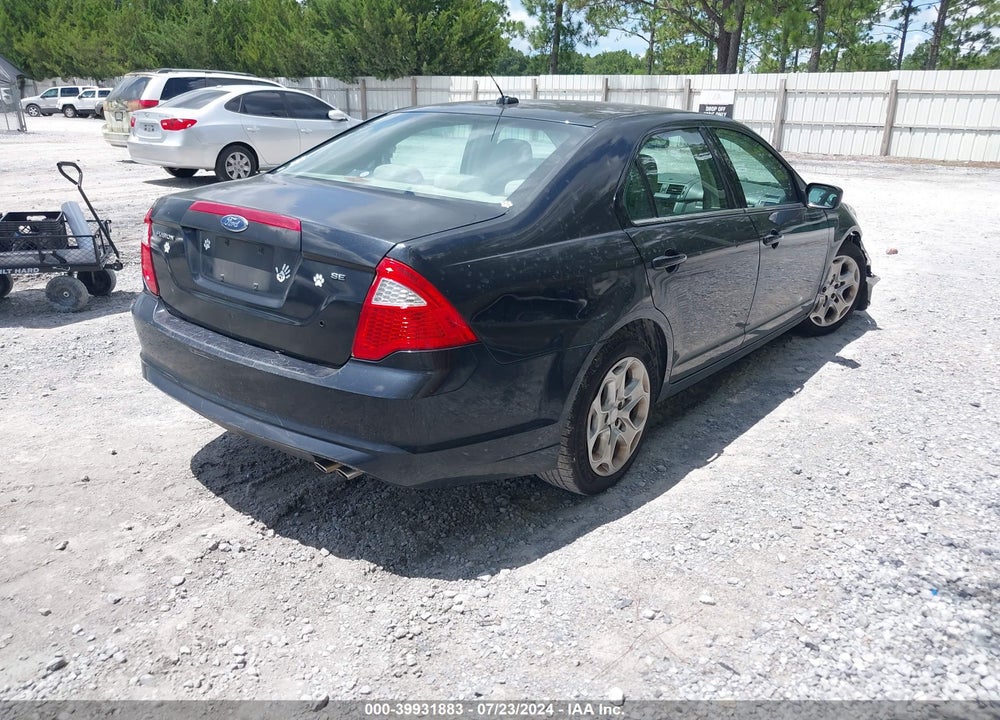 2010 FORD FUSION SE VIN: 3FAHP0HA6AR105564