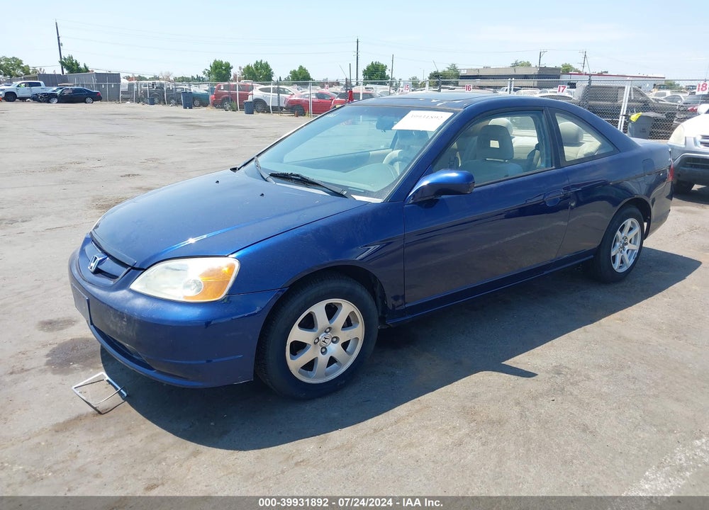 2003 HONDA CIVIC EX VIN: 1HGEM229X3L084771