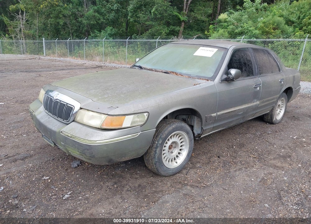 2000 MERCURY GRAND MARQUIS GS VIN: 2MEFM74W4YX657613