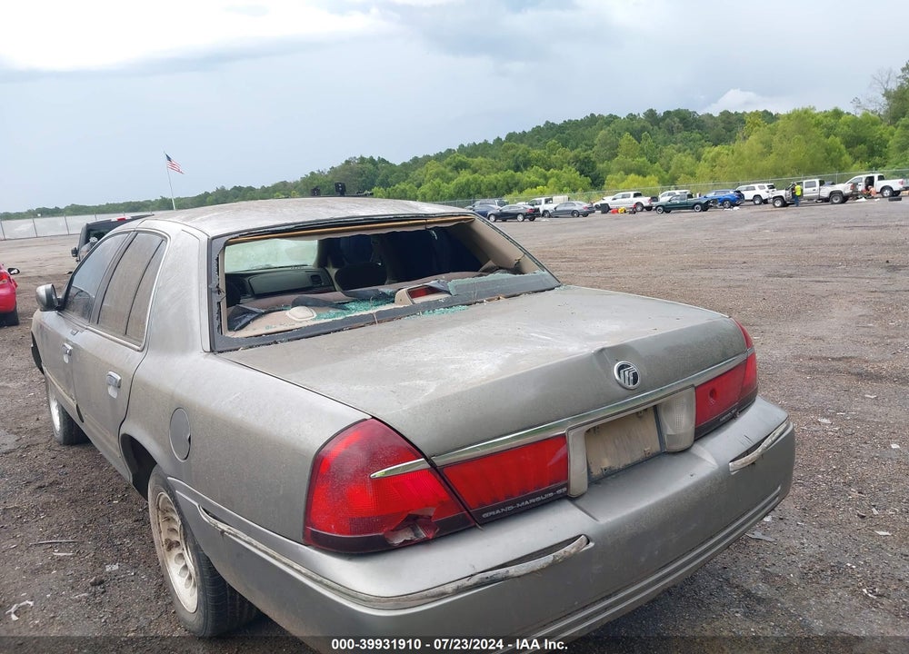 2000 MERCURY GRAND MARQUIS GS VIN: 2MEFM74W4YX657613