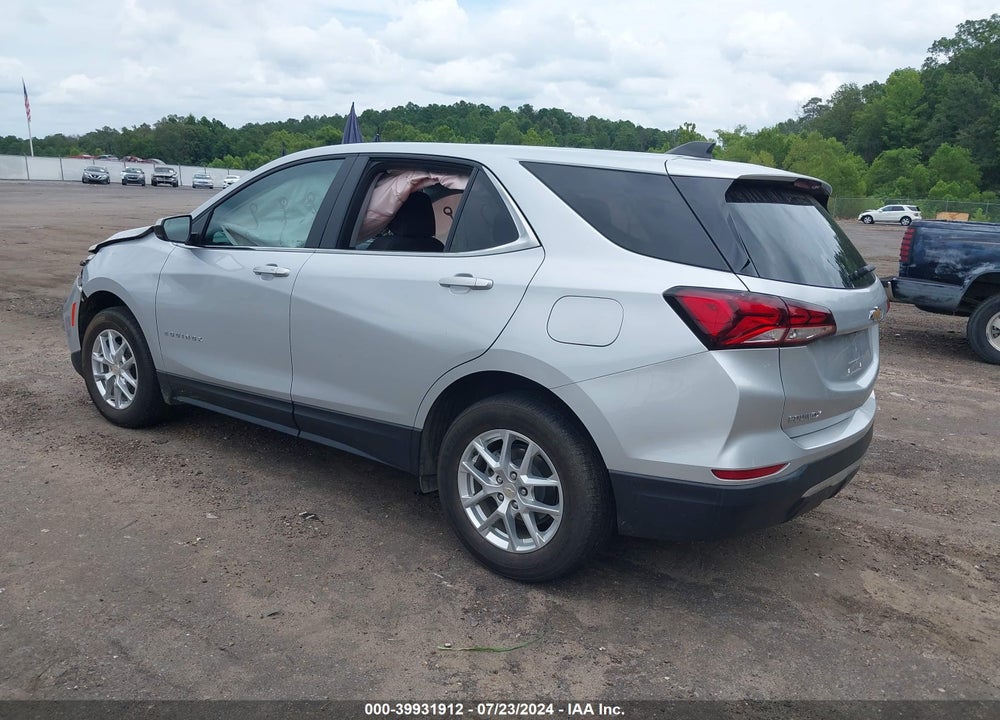 2022 CHEVROLET EQUINOX FWD LT VIN: 3GNAXKEV8NL105189