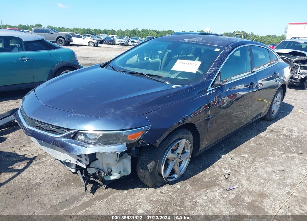 2017 CHEVROLET MALIBU LS VIN: 1G1ZB5STXHF288570