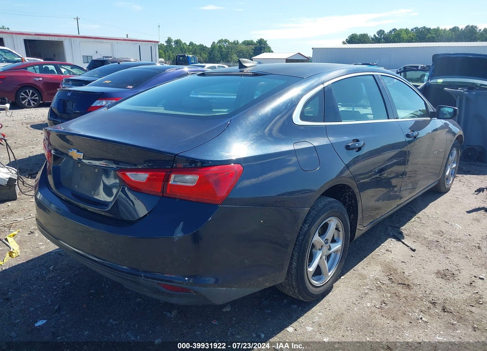 2017 CHEVROLET MALIBU LS VIN: 1G1ZB5STXHF288570