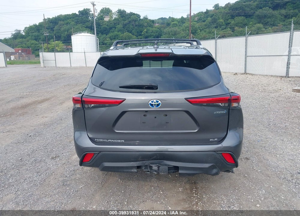 2023 TOYOTA HIGHLANDER HYBRID XLE VIN: 5TDKBRCHXPS585024