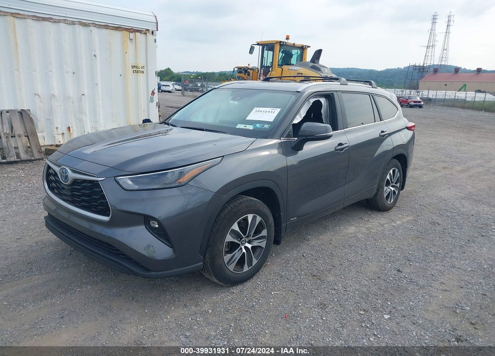 2023 TOYOTA HIGHLANDER HYBRID XLE VIN: 5TDKBRCHXPS585024