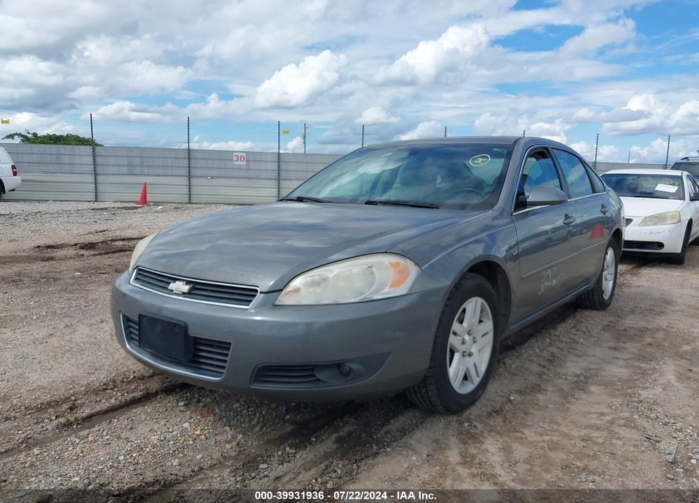 2007 CHEVROLET IMPALA LT VIN: 2G1WC58R379238967