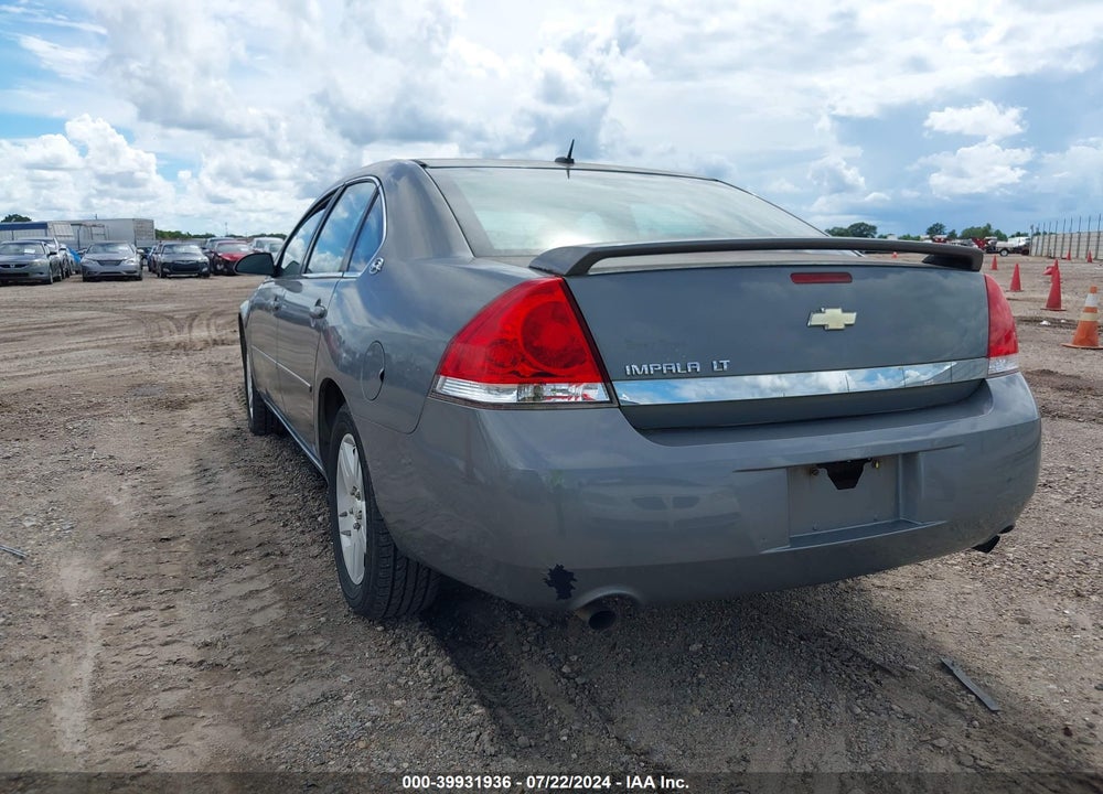 2007 CHEVROLET IMPALA LT VIN: 2G1WC58R379238967