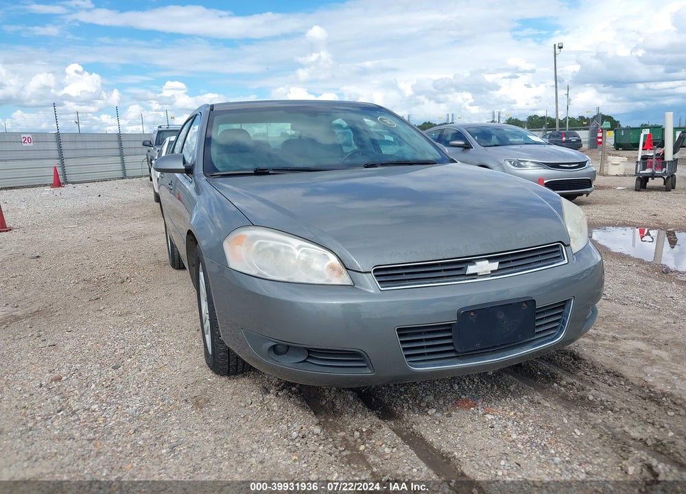 2007 CHEVROLET IMPALA LT VIN: 2G1WC58R379238967