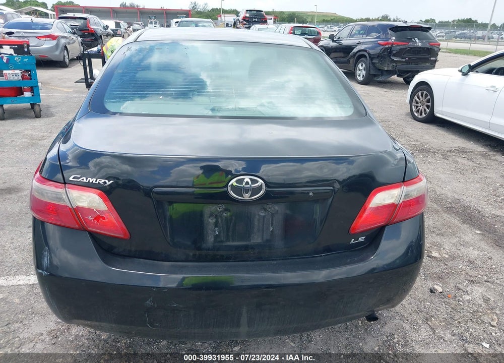 2009 TOYOTA CAMRY LE VIN: 4T1BE46K09U867698