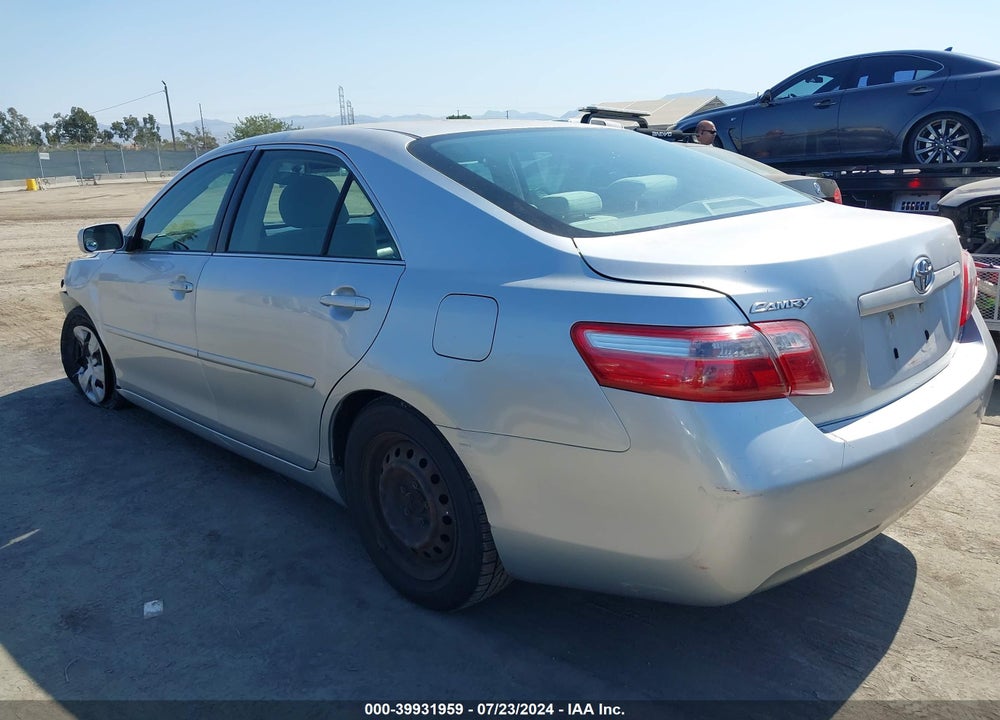 2007 TOYOTA CAMRY LE VIN: JTNBE46K273033578