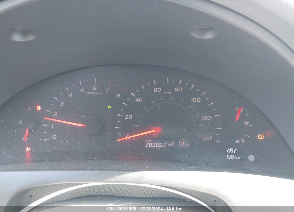 2007 TOYOTA CAMRY LE VIN: JTNBE46K273033578