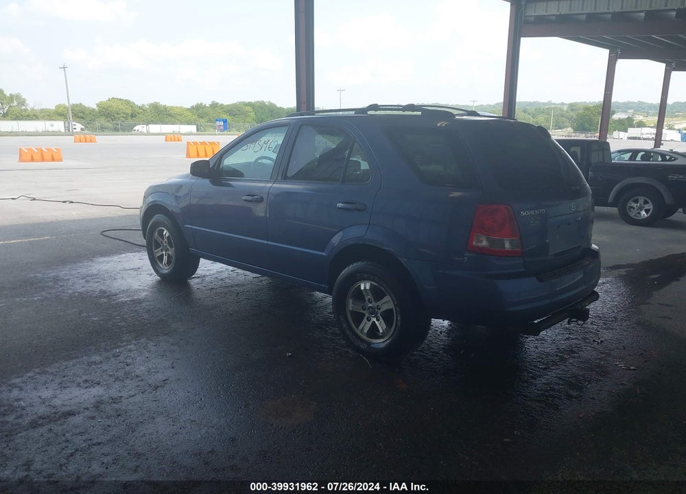 2003 KIA SORENTO EX/LX VIN: KNDJC733135036992