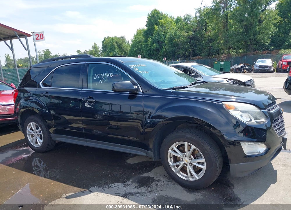 2017 CHEVROLET EQUINOX LT VIN: 2GNFLFEK4H6216474
