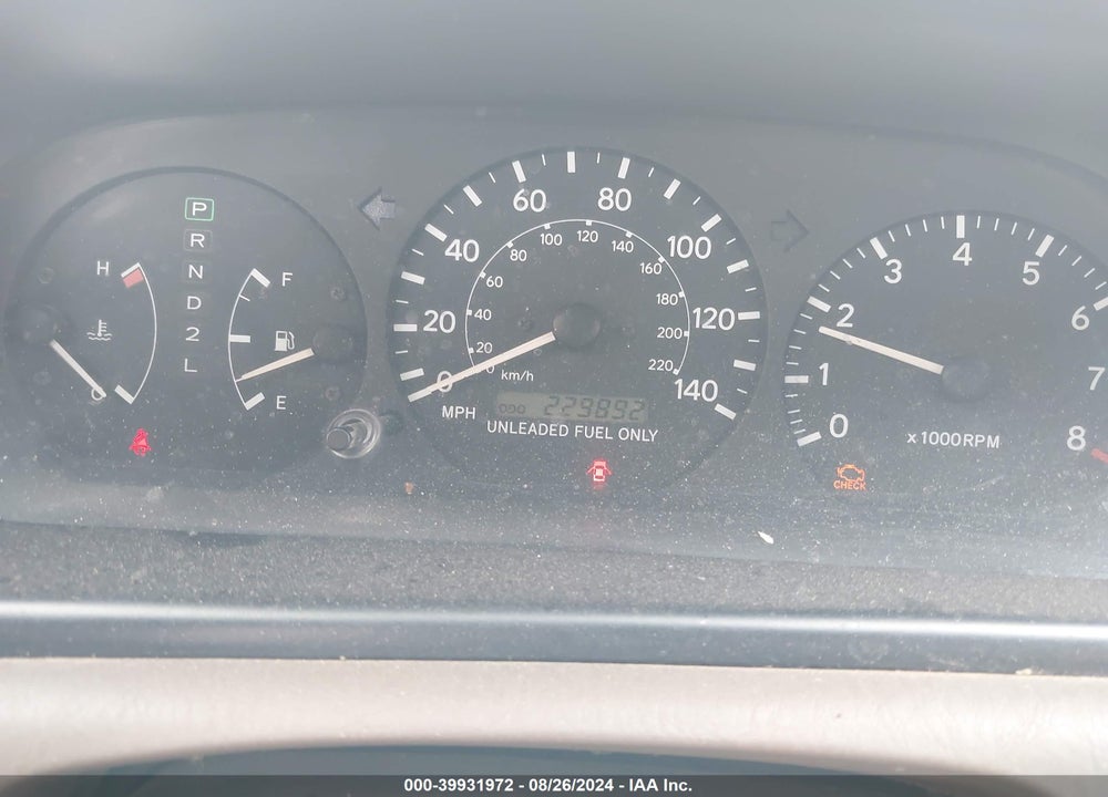 1999 TOYOTA CAMRY LE VIN: JT2BG28K6X0299874
