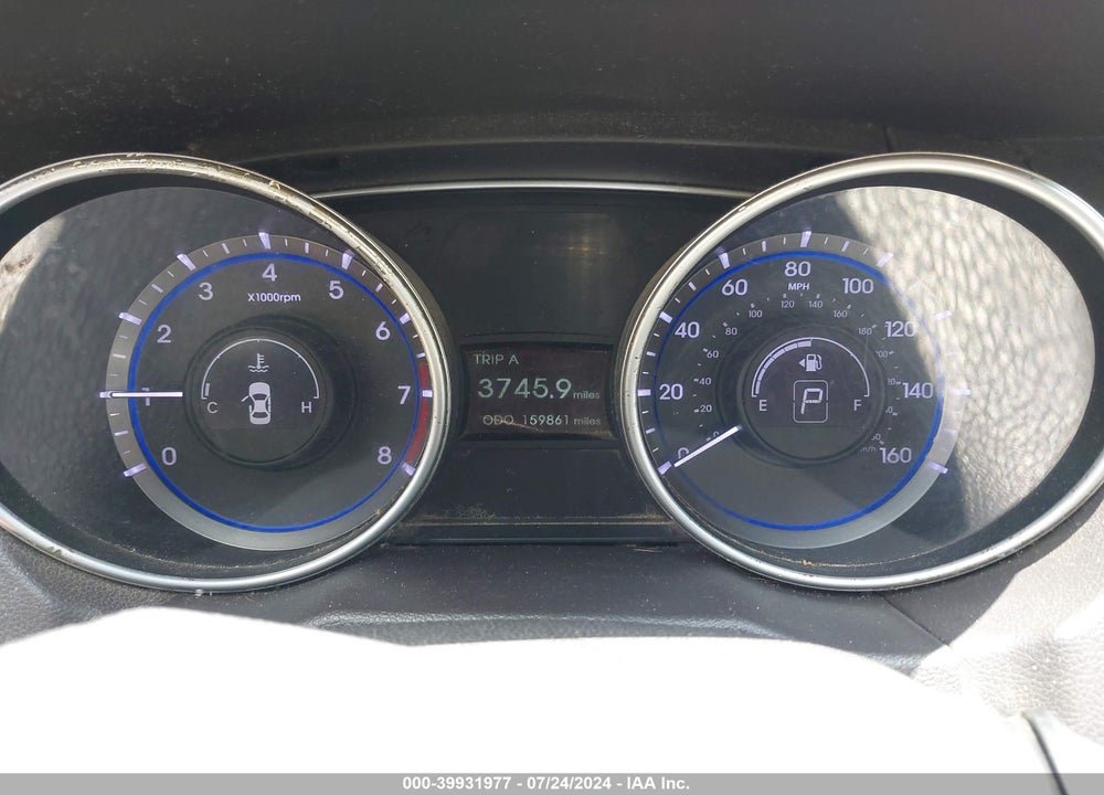 2011 HYUNDAI SONATA GLS VIN: 5NPEB4AC0BH205209