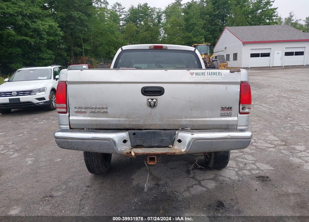 2001 DODGE DAKOTA SLT/SPORT VIN: 1B7HL2AN41S235622
