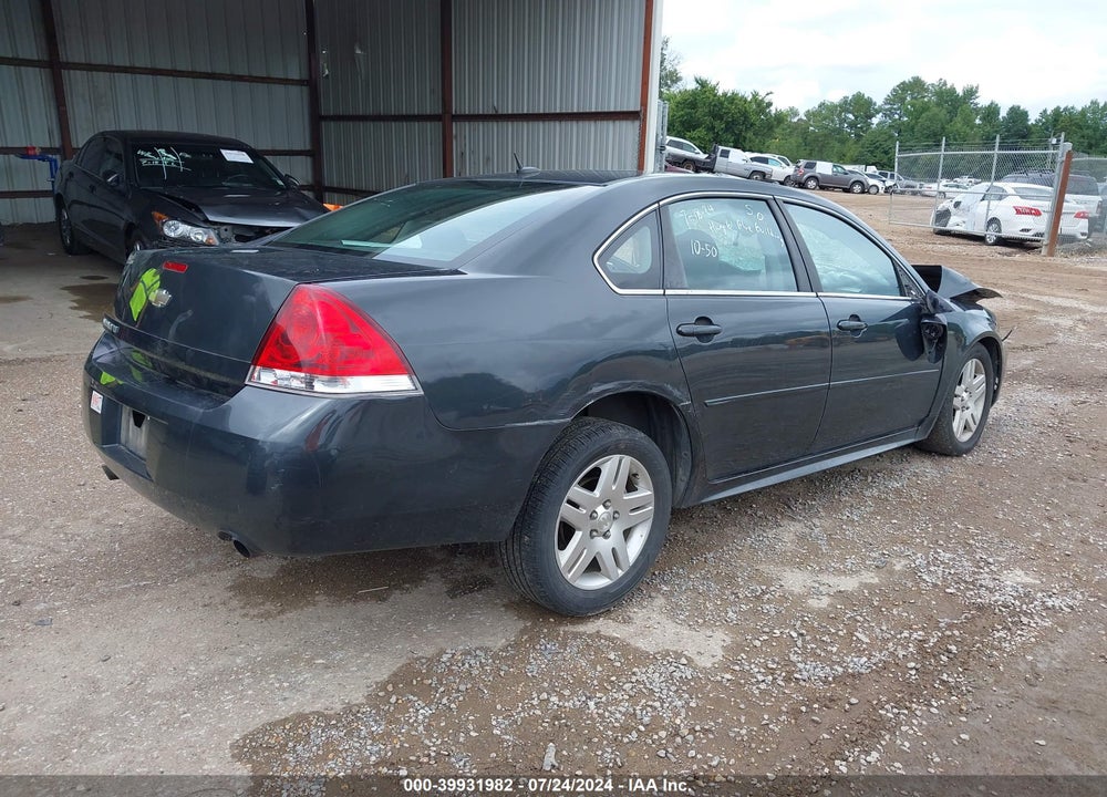 2013 CHEVROLET IMPALA LT VIN: 2G1WG5E3XD1236681